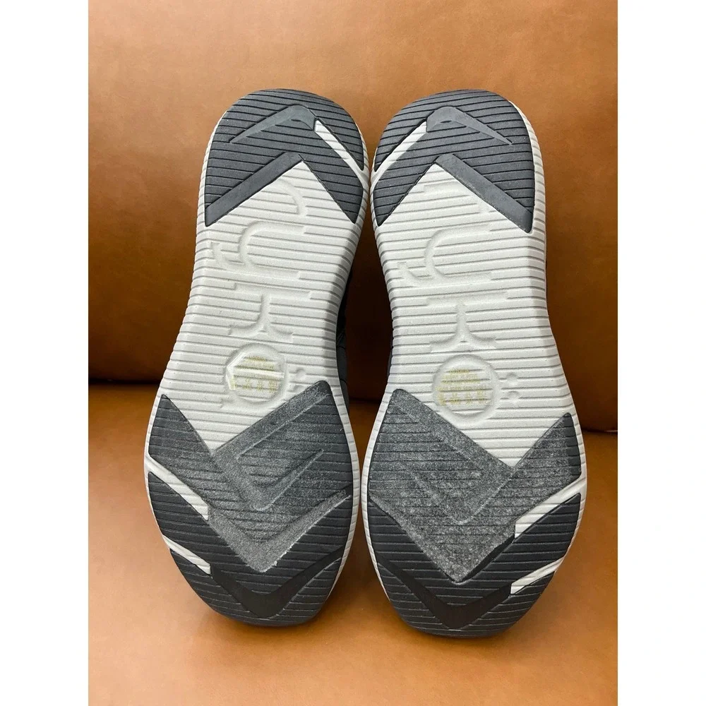 Ryka Pursuit Slip On Sneakers Womens 12W Black Quilted Puffer Walking